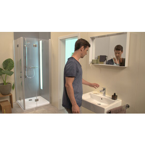 Смеситель для раковины Hansgrohe Logis с донным клапаном, хром (71100000)