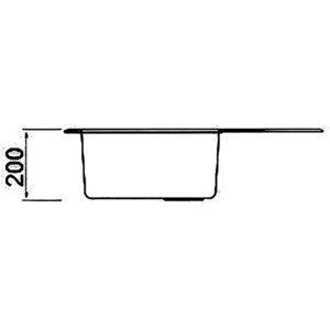 Кухонная мойка Seaman Eco Glass SMG-730B.B Gold PVD