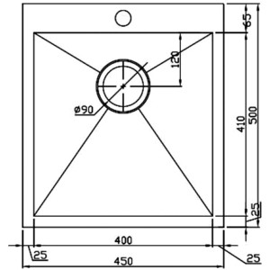 Кухонная мойка Seaman Eco Marino SMB-4550S.A
