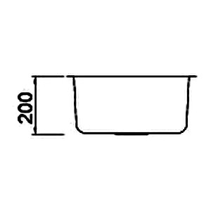 Кухонная мойка Seaman Eco Roma SMR-4444A.A