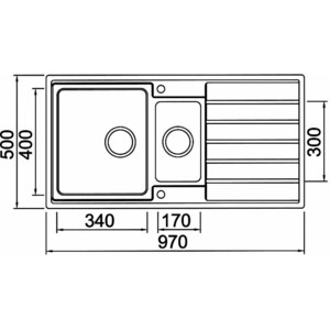 Кухонная мойка Seaman Eco Roma SMR-9750B.B