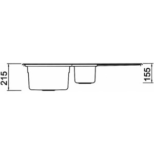 Кухонная мойка Seaman Eco Roma SMR-9750B.B