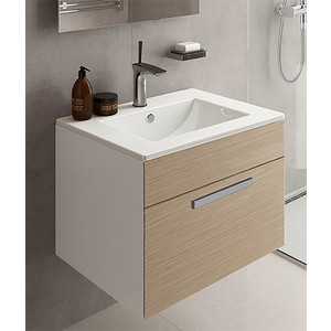 Раковина мебельная Sanita luxe Quadro 60х47 (WB.FN/Quadro/60-C/WHT.G/S1)