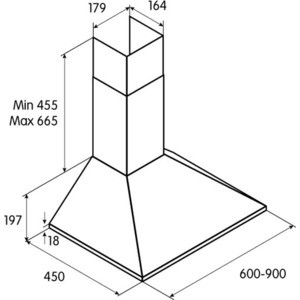 Вытяжка Jet Air Gaia CR/A/60