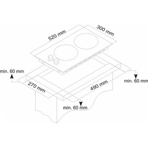 Электрическая варочная панель Simfer H30D12B011