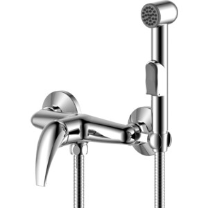 Гигиенический душ Rossinka Silvermix с гигиенической лейкой, хром (Y25-52)