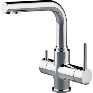 Смеситель для кухни Lemark Comfort с подключением к фильтру, хром (LM3061C)