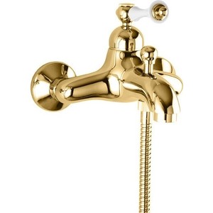 Смеситель для ванны Cezares Margot золото 24 карат (MARGOT-VM-03/24-Bi)