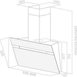 Вытяжка Elica Stripe WH/A/60/LX