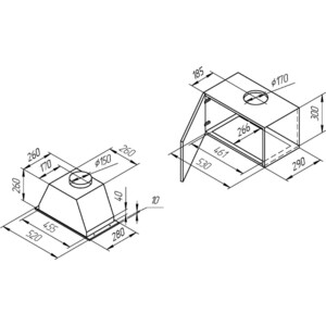 Вытяжка встраиваемая Kuppersberg INLINEA 52 C