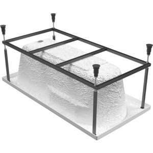 Каркас для ванны Cersanit Santana 140х70 прямоугольный (K-RW-SANTANA*140n)