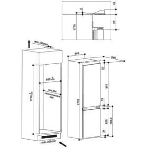 Встраиваемый холодильник Indesit B 18 A1 D/I
