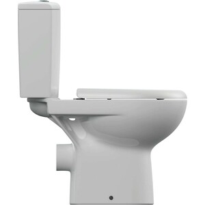 Унитаз-компакт безободковый Cersanit Nature New Clean ON с сиденьем микролифт (S-KO-NTR011-3/5-COn-DL-w/61276)