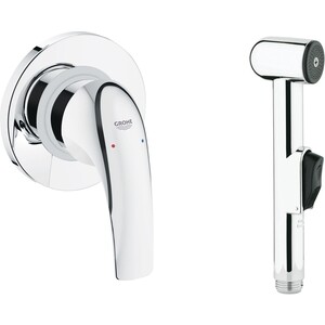 Гигиенический душ Grohe BauCurve с механизмом, хром (123072)