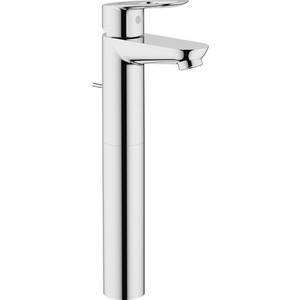 Смеситель для раковины Grohe BauLoop высокий, с донным клапаном (32856000)