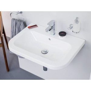 Смеситель для раковины Ravak Chrome CR 011.00 с донным клапаном (X070053)