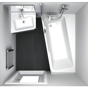 Смеситель для ванны Ravak 10 TD 022.00/150 (X070065)