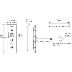 Термостат для ванны Jacob Delafon DTV Prompt (527D-0)