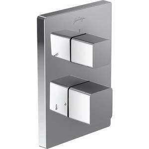 Термостат для ванны Jacob Delafon Modulo встраиваемый, на 2 выхода, хром (E98733-CP)