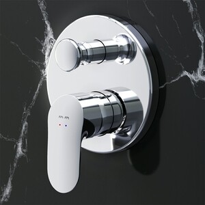 Смеситель для ванны Am.Pm Like встраиваемый, для механизма F100100, хром (F8085000)