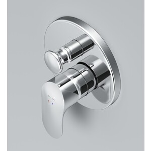 Смеситель для ванны Am.Pm Like встраиваемый, для механизма F100100, хром (F8085000)