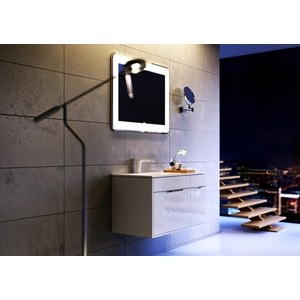 Зеркало Aqwella Malaga 90x70 с подсветкой (Mal.02.09)