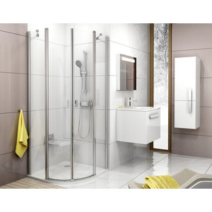 Душевой уголок Ravak Chrome CSKK4 80x80 прозрачный, хром (3Q140C00Z1)