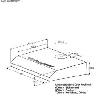 Вытяжка AEG DU 4361-M