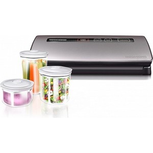 Вакуумный упаковщик Redmond RVS-M021 серебристый/черный