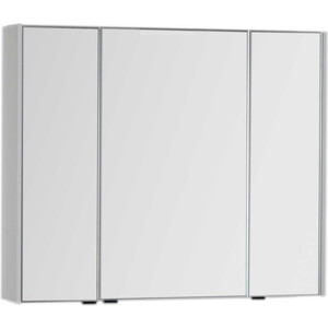 Зеркальный шкаф Aquanet Латина 90 белый (179605)