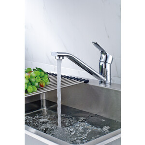 Смеситель для кухни Rossinka Silvermix хром (RS29-21)