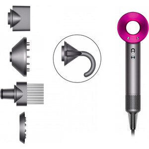Фен Dyson HD01 Supersonic (фуксия)