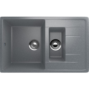 Кухонная мойка Ulgran U-205-309 темно-серая