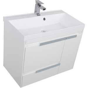 Тумба под раковину Aquanet Тиволи 80 белая (180055)