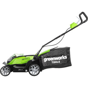 Газонокосилка аккумуляторная GreenWorks G40LM35 без аккумулятора и з/у (2501907)
