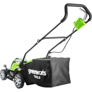 Газонокосилка аккумуляторная GreenWorks G40LM35 без аккумулятора и з/у (2501907)