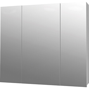 Зеркальный шкаф Dreja Almi 90 белый глянец (99.9012)