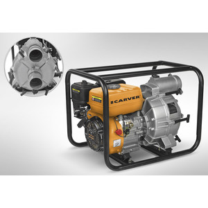 Мотопомпа Carver CGP 5580 D