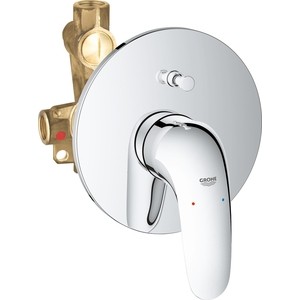 Смеситель для ванны Grohe Eurostyle с механизмом (23730003)