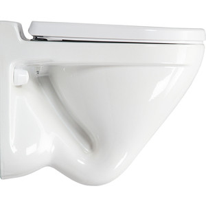 Унитаз подвесной Sanita luxe Attica SL DM с сиденьем микролифт (WC.WH/Attica/DM/WHT.G/S1)