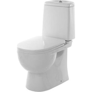 Унитаз-компакт Sanita luxe Best Comfort SL DM с сиденьем микролифт Click Up (WC.CC/Best/2-DM/WHT.G/S1)