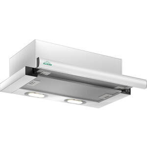 Вытяжка встраиваемая Elikor Интегра 60П-400-В2Л белый/белый