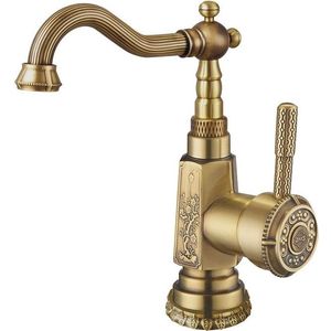 Смеситель для раковины ZorG Antic бронза (A 310U-BR)