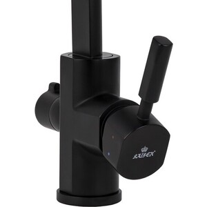 Смеситель для кухни Kaiser Decor с подключением к фильтру, черный Mat (40144-9)