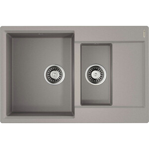 Кухонная мойка Omoikiri Daisen 78-2 GR leningrad grey (4993332)