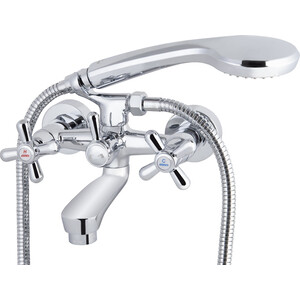 Смеситель для ванны Kaiser Carlson с душем, хром (11044 Kaiser)