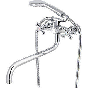 Смеситель для ванны Kaiser Carlson Lux с душем, хром (11155)