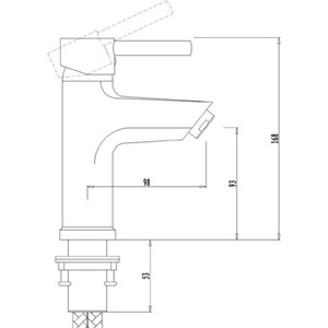 Набор смесителей Kaiser Merkur для раковины, ванны, с ручным душем, хром