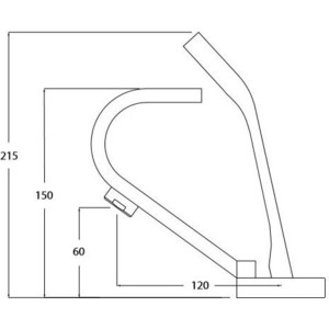 Смеситель для раковины Kaiser Mode хром (99011)