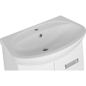 Тумба под раковину Style line Ирис 65 белая (ЛС-00000016)